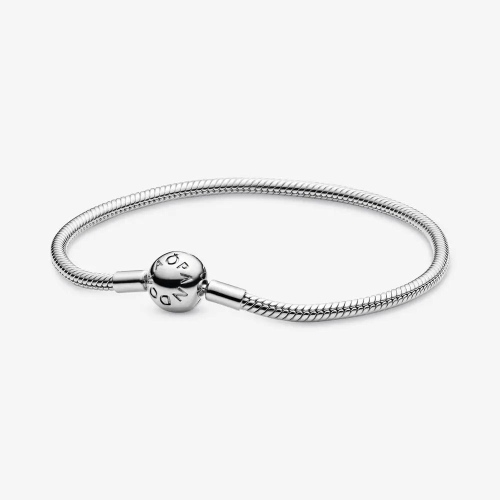 Pulsera Cadena De Bola Lisa con logo