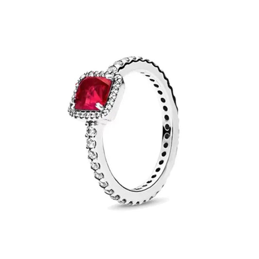 Anillo Elegancia Atemporal Rojo