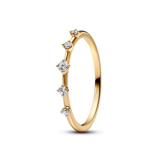 Anillo Brillantes Pequeños