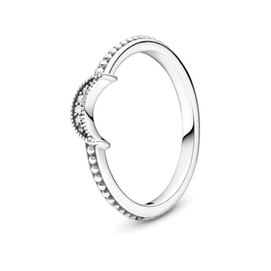 Anillo de Esferas Luna Creciente