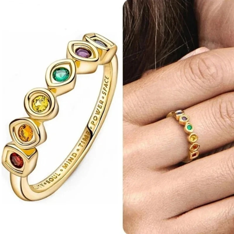 Anillo Gemas del Inifinito de Los Vanguards