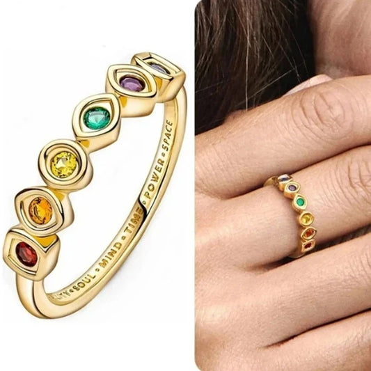 Anillo Gemas del Inifinito de Los Vanguards