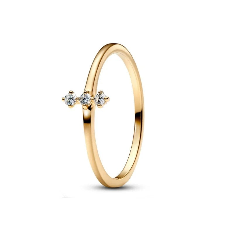 Anillo Fila Diamantes