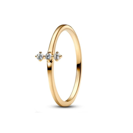 Anillo Fila Diamantes