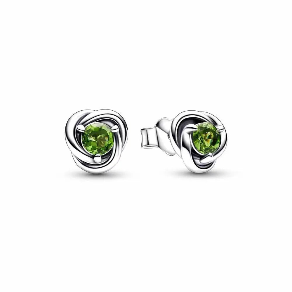 Pendientes Circulo Eternity Agosto