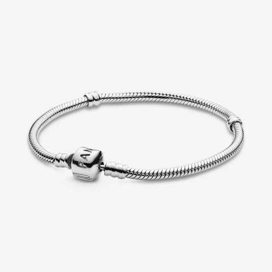 Pulsera  Cadena Serpiente  con logo