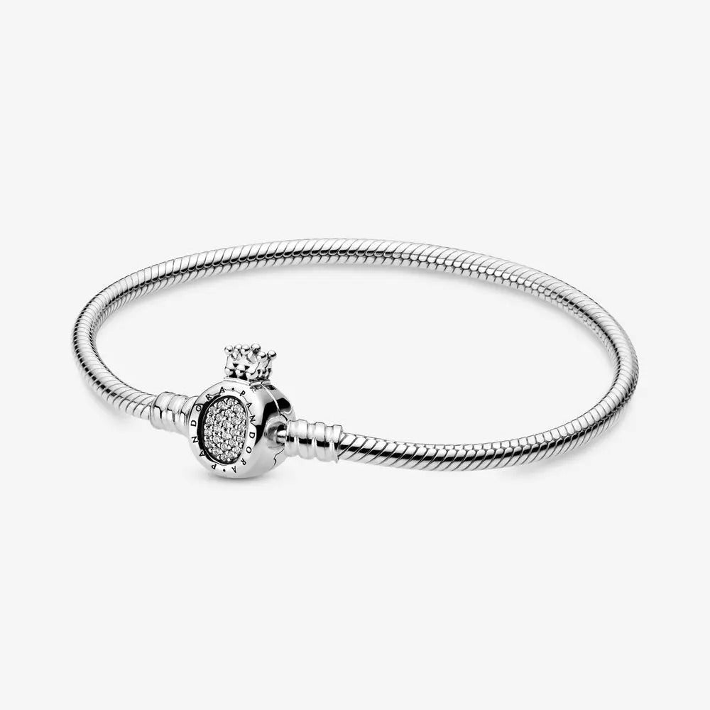 Pulsera  Cadena Serpiente Corona con logo 2
